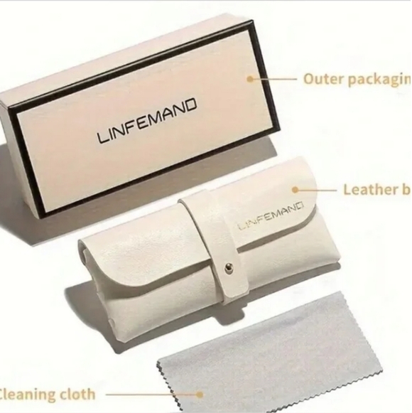 LINFEMAND Frameless Gradient Fashion Large Sunglasses, Soft Green - Picture 3 of 7